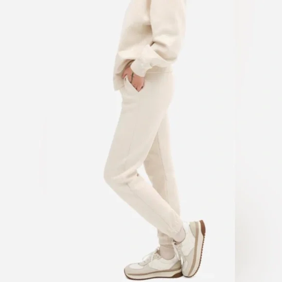 MATE the Label Cream Joggers Sustainable Organic Cotton Size M - Picture 5 of 8